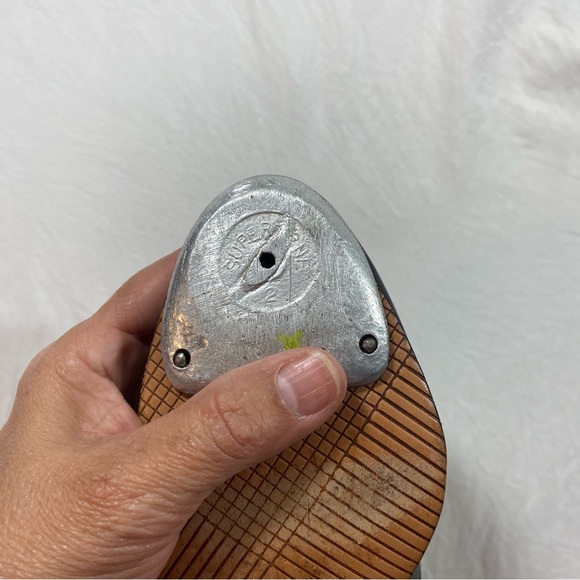 Elegant Black Women's Tap dance shoes leather size 7 square toe Strap Heels - Picture 5 of 8